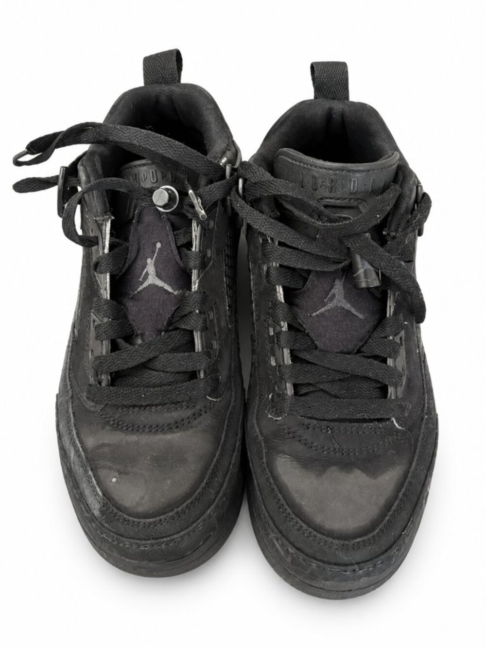 Jordan Spizike Low Black Cat Youth 4.5Y Women 6